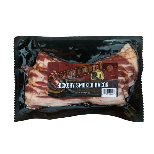 Image of the Trig's Smokehouse Cabin Country HIckory Bacon.