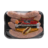 Image of the 16 oz Trig's Smokehouse Bacon Cheddar Bratwurst package