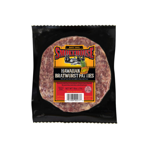 Image of the Trig's Smokehouse Hawaiian Brat Patties.